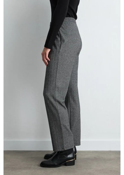 Balıksırtı Havuç Pantolon - Gri modelleri