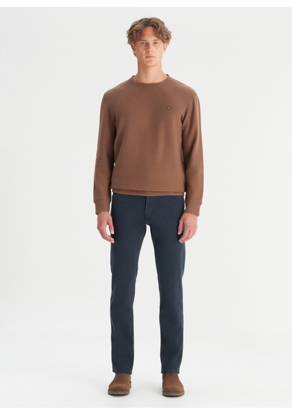 Düşük Bel Straight Indigo Erkek Denim Pantolon MW15QLT35X Indigo Denim Pantolon