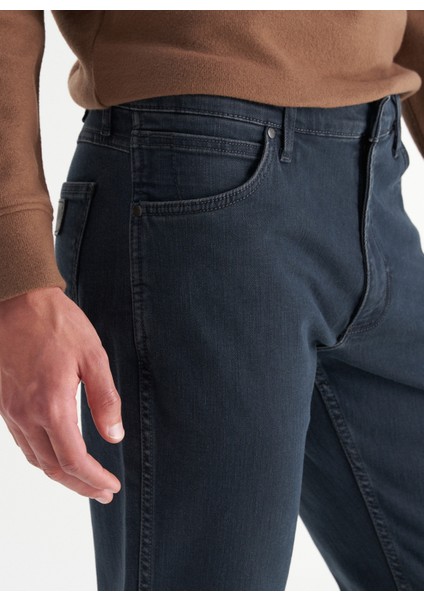 Düşük Bel Straight Indigo Erkek Denim Pantolon MW15QLT35X Indigo Denim Pantolon fırsatları