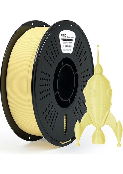 Pla+ Filament Krem Sarısı 1.75MM 1kg