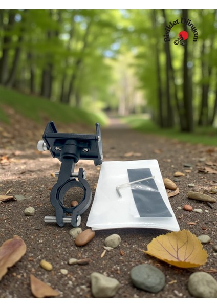 360° Dönebilen Bisiklet & Scooter Telefon Tutucu Siyah Renkli modelleri