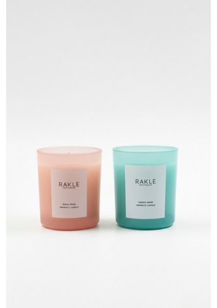 Basic Soft 2'li Mum Seti Yeşil - Pembe 120 gr