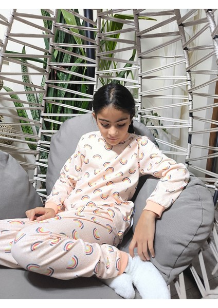 Kız-Erkek Bebek- Çocuk Pijama Takımı %100 Pamuk Uzun Kollu Yuvarlak Yaka Mevsimlik indirimleri