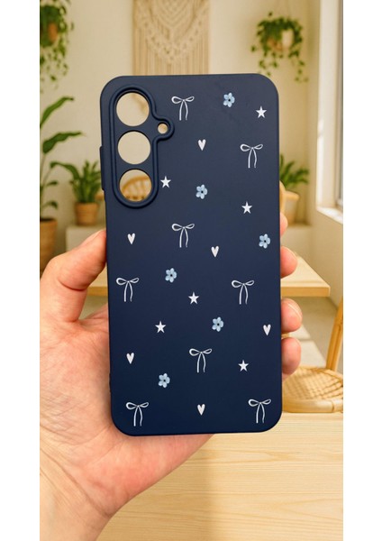 Samsung Galaxy A55 -Mini Fiyonk Desneli Silikon Darbe Emici Klasik Korumalı Rubber Kılıf fiyatları