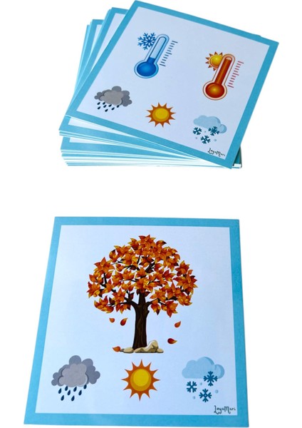 Hava Durumu Kartları/ Okulöncesi/ Özel Eğitim/ Etkinlik/ Eğitici Kart fırsatları