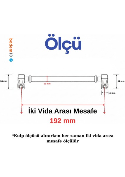 Talas Düz Soft Antik Metal Kulp 192 mm Mobilya Çekmece Dolap Kapak Kulpu Dayanıklı Kulpları fiyatları