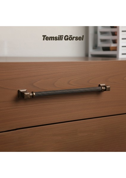 Talas 224 mm Tırtıklı Antik Bakır Metal Kulp Kapak Kulpu Dayanıklı Kulpları Mobilya Çekmece Dolap fiyatları