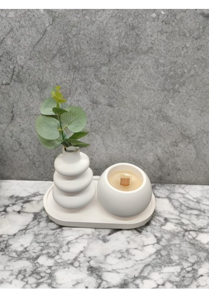 C61 Dekoratif Mumluk ve Vazo