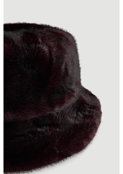 Kürk Şapka - Mürdüm fiyatları