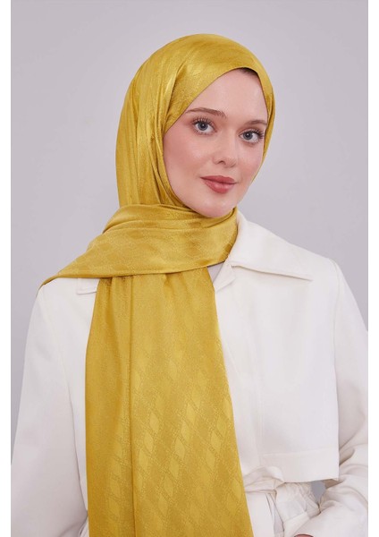 Lime Örgü Desen Jakar Şal modelleri