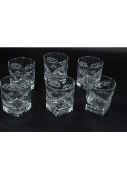 Kesme Yaprak Desenli Kahveyanı Su Bardağı fiyatları