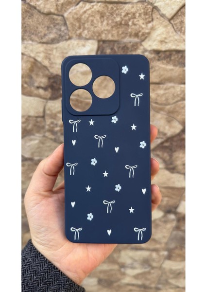 Realme C63 Uyumlu Mini Fiyonk Desenli Silikon Darbe Emici Klasik Korumalı Rubber Kılıf fiyatları