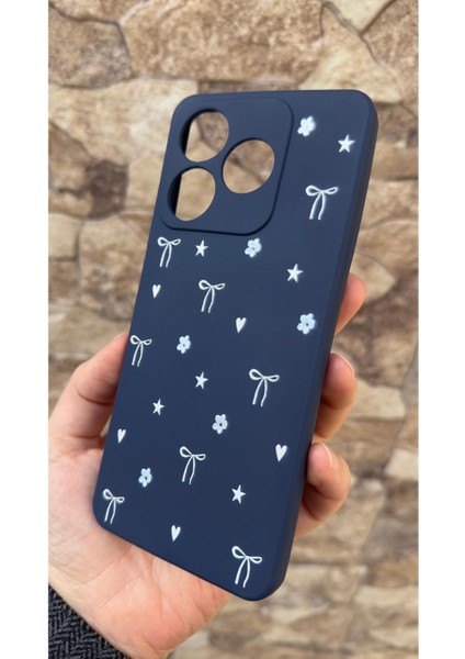 Realme C63 Uyumlu Mini Fiyonk Desenli Silikon Darbe Emici Klasik Korumalı Rubber Kılıf fırsatları