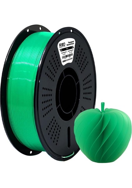 Pla+ Filament Transparan Zümrüt Yeşili 1.75MM 1kg