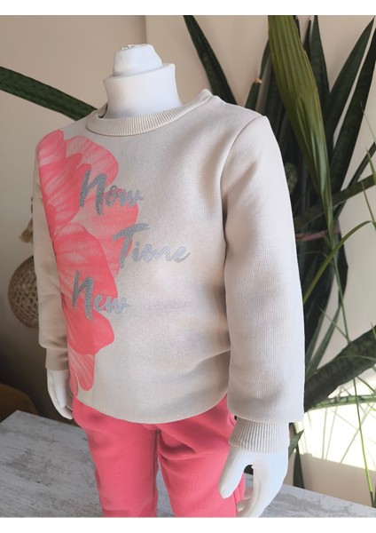 Kız Çocuk Alt Üst Takım Uzun Kollu Eşofman Rahat Şık Modern Tasarım indirimleri