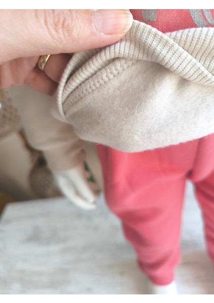 Kız Çocuk Alt Üst Takım Uzun Kollu Eşofman Rahat Şık Modern Tasarım