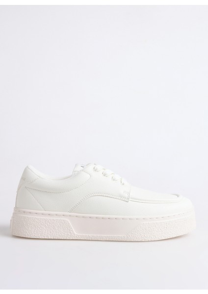 Kırık Beyaz Erkek Sneaker XM001671