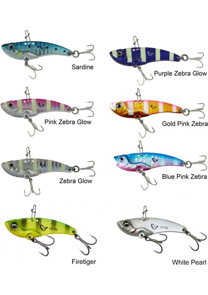 3D Vıb Blade 4,5 cm 8,5gr Sahte Balık Pınk Glow Zebra fırsatları