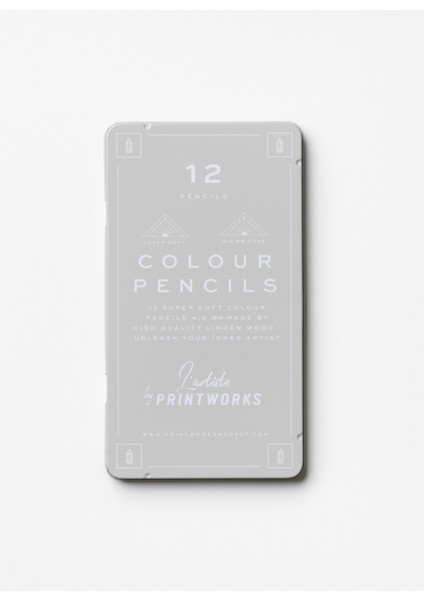 Printworks Kalem Klasik 12'li Renkli Kalem Seti fiyatları