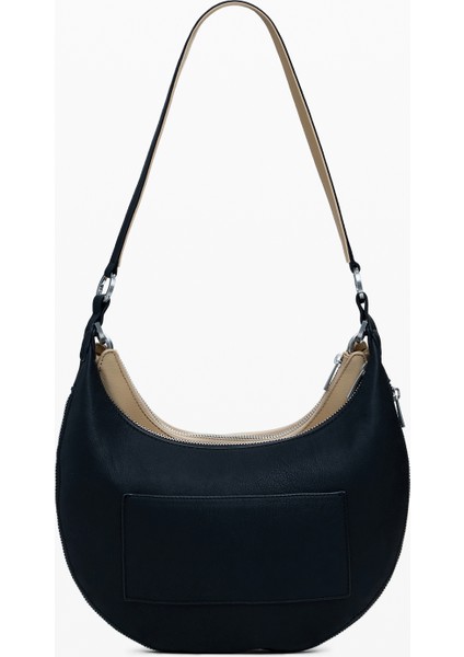 Siyah - Bej Kadın Omuz Çantası 25WAXP492000 modelleri