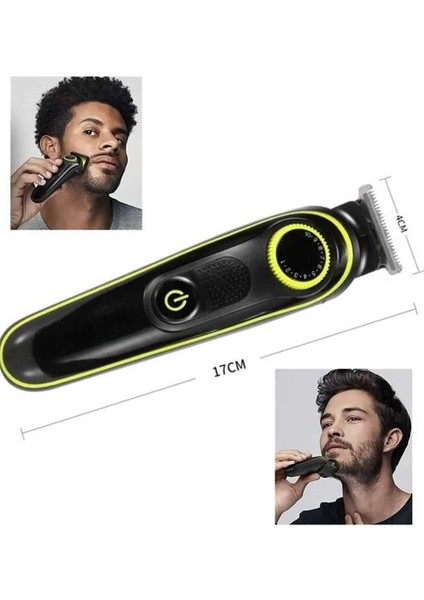 Unısex Çok Fonksiyonlu Bakım Seti LED Göstergeli Tıraş Makinesi Saç Sakal Vü - T197G612-Z06 indirimleri