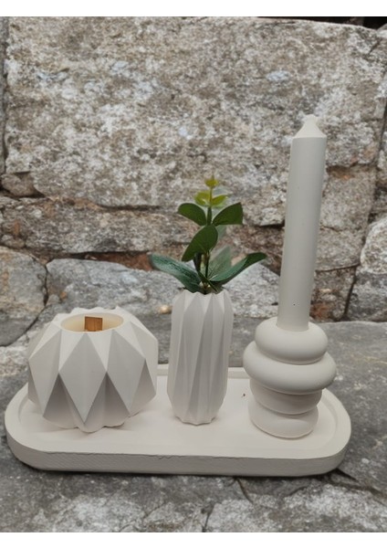 C36 Dekoratif Mumluk, Vazo ve Şamdan Mum