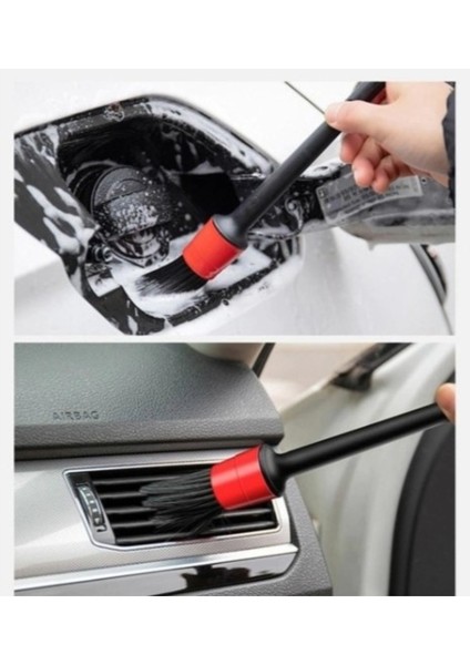 5'li Oto Detay Fırça Seti Farklı Boyutlarda Oto Araba Yıkama Klima Temizleme Fırçası modelleri