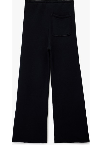 Beli Lastikli Yüksek Bel Ispanyol Paça Uzun Eşofman Altı fiyatları