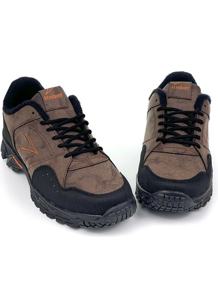 Erkek Kahve Su ve Soğuğa Karşı Dayanıklı Kışlık Outdoor Ayakkabısı fiyatları