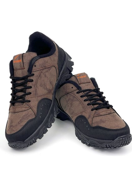 Erkek Kahve Su ve Soğuğa Karşı Dayanıklı Kışlık Outdoor Ayakkabısı modelleri
