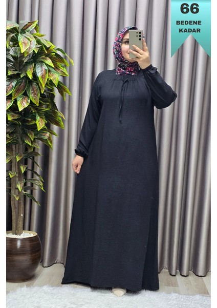 Kadın Tesettür Büyük Beden Giyim Aerobin Elbise