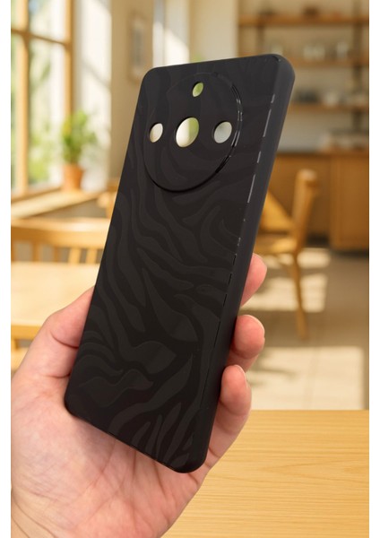 Realme 11 Pro Uyumlu Zebra Desenli Silikon Darbe Emici Klasik Korumalı Rubber Kılıf fırsatları
