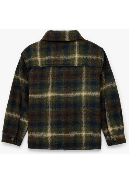 Uzun Kollu Cep Detaylı Ekoseli Oduncu Gömlek fiyatları