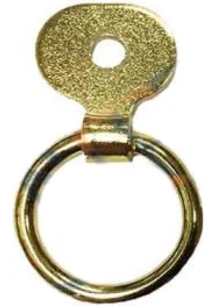 Halkalı Tablo, Çerçeve Askısı, Küçük, 15X28MM, Sarı - 1 Adet