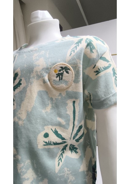 Çocuk Unisex Kız Erkek Şortlu Alt Üst Takım Kreş %100 Pamuk Rahat Tarz Tasarım Premium, Haki modelleri