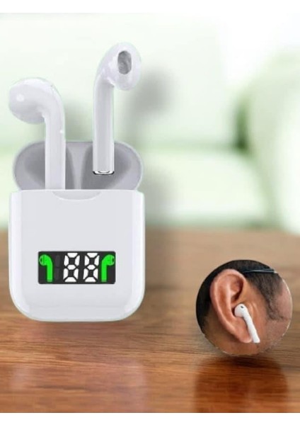 Dokunmatik Kontrol ve LED Göstergeli Tws Bluetooth Kulaklık - M095B669-N68095