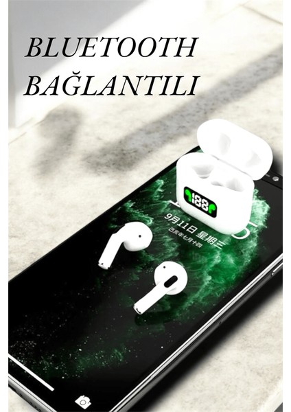 Dokunmatik Kontrol ve LED Göstergeli Tws Bluetooth Kulaklık - M095B669-N68095 modelleri