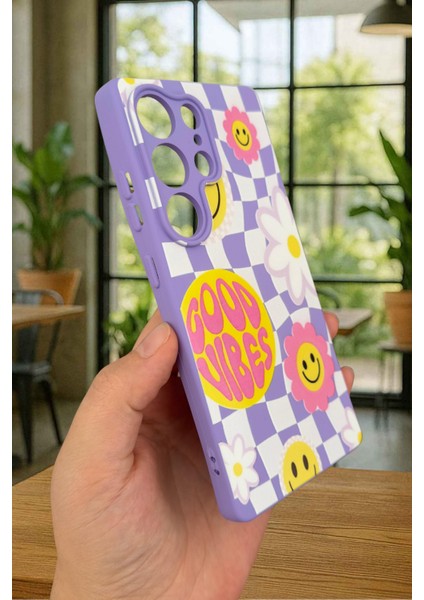Samsung Galaxy S25 Ultra - Good Vibes Silikon Darbe Emici Klasik Korumalı Rubber Kılıf fırsatları