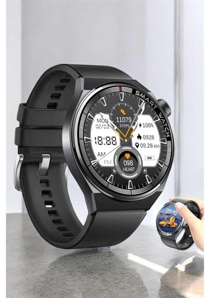 Akıllı Saat Uyku ve Sağlık Takibi Bildirim Görme Arama Cevaplama - M099R702-K95099 modelleri