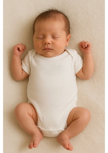 %100 Pamuk Yenidoğan Zıbın