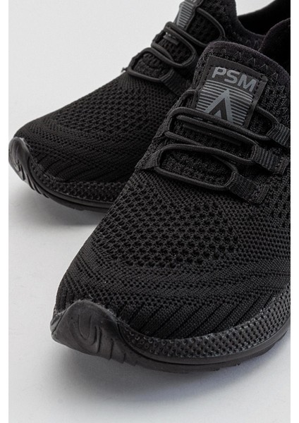 Triko Çocuk Spor Ayakkabı 26-30 Siyah Siyah modelleri