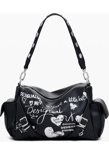 Siyah Kadın Omuz Çantası 25WAXPA62000