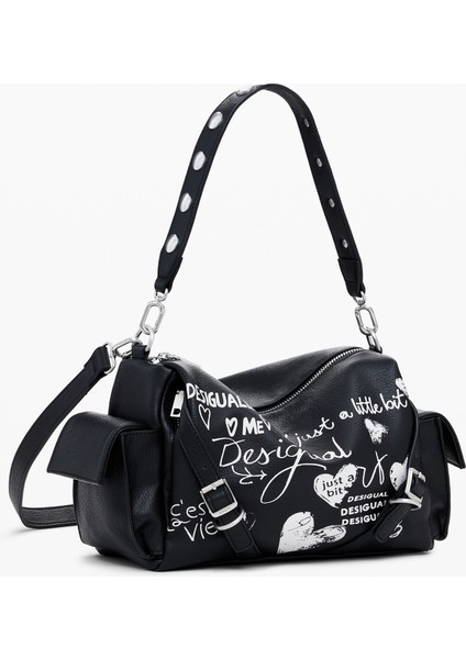 Siyah Kadın Omuz Çantası 25WAXPA62000 fiyatları