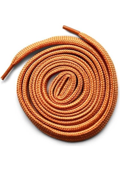 Turuncu 1 cm Kalınlığında 1 Çift Yassı Spor Ayakkabı Bağcığı