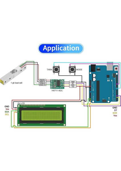 Dijital Yük Hücre Ağırlığı Sensörü-4 Setler 1kg Yük Hücre HX711 Ad Tartım Amplifikatör Modülü Basınç Sensörü Hücre Amplifikatörü (Yurt Dışından) indirimleri