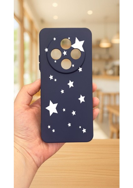 Redmi 14C -Mini Yıldız Desenli Silikon Darbe Emici Klasik Korumalı Rubber Kılıf fiyatları