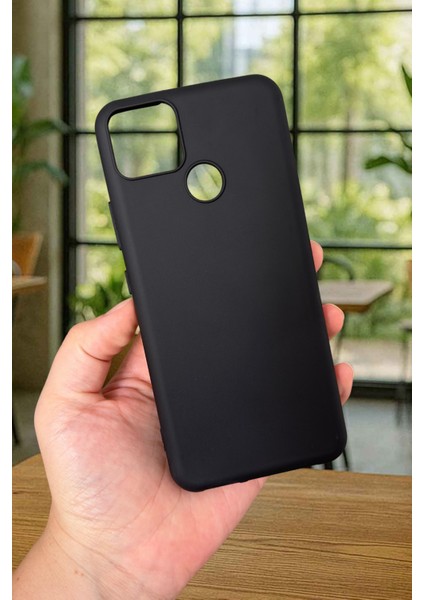 Realme C25S Uyumlu Silikon Darbe Emici Klasik Korumalı Rubber Kılıf