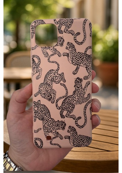 Realme C11 - Leopar Desenli Silikon Darbe Emici Klasik Korumalı Rubber Kılıf fiyatları