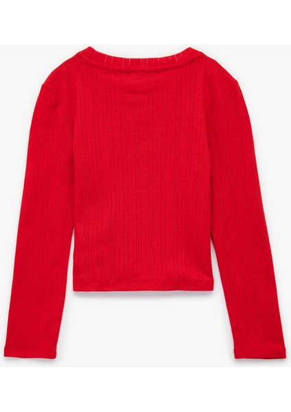 Bisiklet Yaka Köpek Baskılı Uzun Kollu Tişört fiyatları