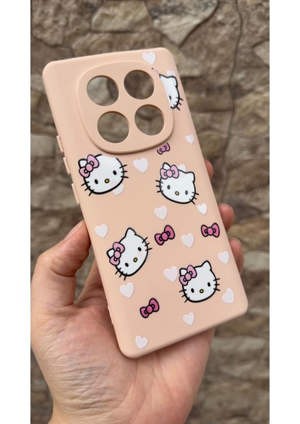 Xiaomi Redmi Note 14 Pro 4g Uyumlu Hello Kity Silikon Darbe Emici Klasik Korumalı Rubber Kılıf modelleri